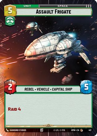 Assault Frigate (Hyperspace) (412) - Homeworlds