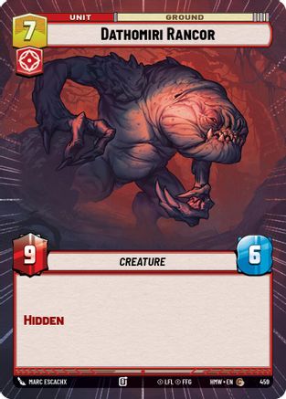 Dathomiri Rancor (Hyperspace) (459) - Homeworlds