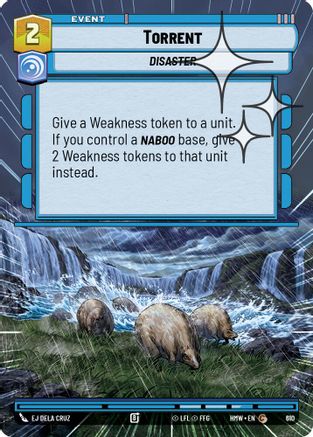 Torrent (Hyperspace Foil) (610) - Homeworlds Foil