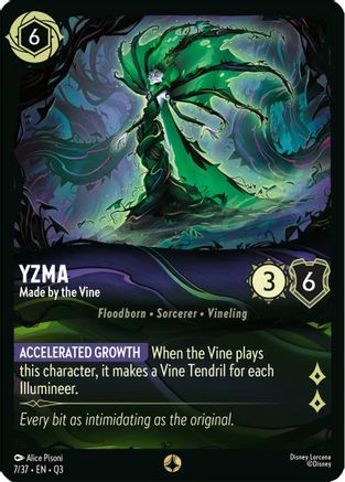 Yzma - Made by the Vine (7/37) - Illumineers Quest The Great Hunny Rescue