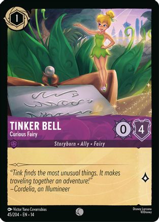 Tinker Bell - Curious Fairy (45/204) - Hyperia City