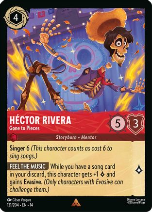 Hector Rivera - Gone to Pieces (121/204) - Hyperia City Cold Foil