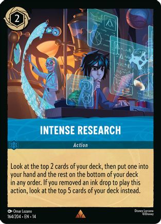 Intense Research (164/204) - Hyperia City Cold Foil