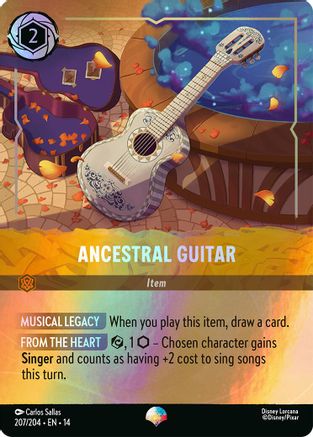 Ancestral Guitar (Epic) (207/204) - Hyperia City Holofoil