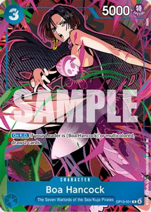 Boa Hancock (OP13-051) (Mini Case Set Vol. 3 Ryuda Artwork) (OP13-051) - One Piece Promotion Cards Foil