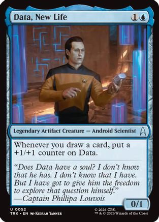 Data, New Life (TRK-052) - Star Trek