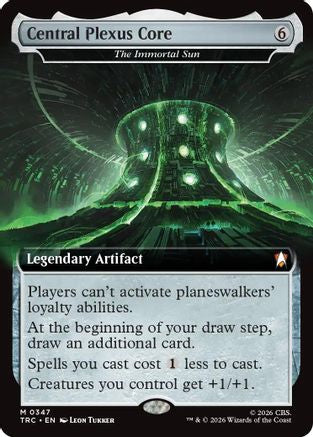Central Plexus Core - The Immortal Sun (Extended Art) (TRC-347) - Commander: Star Trek