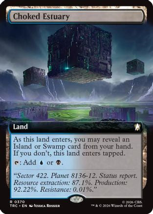 Choked Estuary (Extended Art) (TRC-370) - Commander: Star Trek