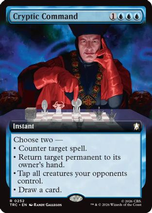Cryptic Command (Extended Art) (TRC-252) - Commander: Star Trek