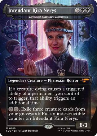 Intendant Kira Nerys - Drivnod, Carnage Dominus (Borderless) (SDS-010) - Star Trek: Stardates