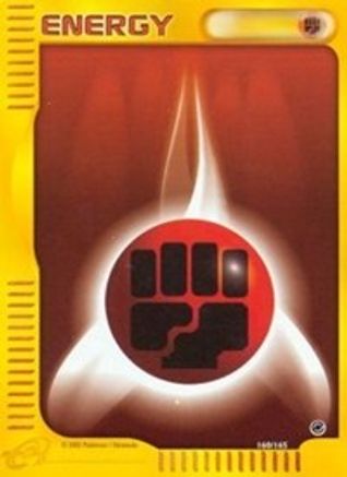 Fighting Energy 160/165 - Reverse Holofoil Expedition - Common