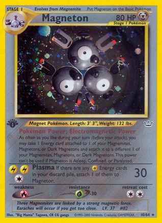 Magneton 010/64 - Unlimited Holofoil Neo Revelation - Holo Rare