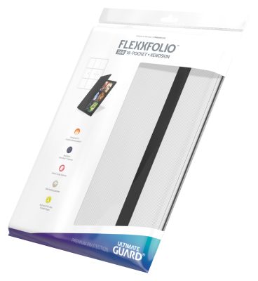 Ultimate Guard Flexxfolio Xenoskin 18pkt - White | Eastridge Sports Cards & Games