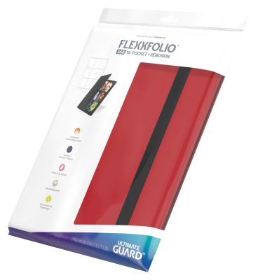 Ultimate Guard Flexxfolio Xenoskin 18pkt - Red | Eastridge Sports Cards & Games