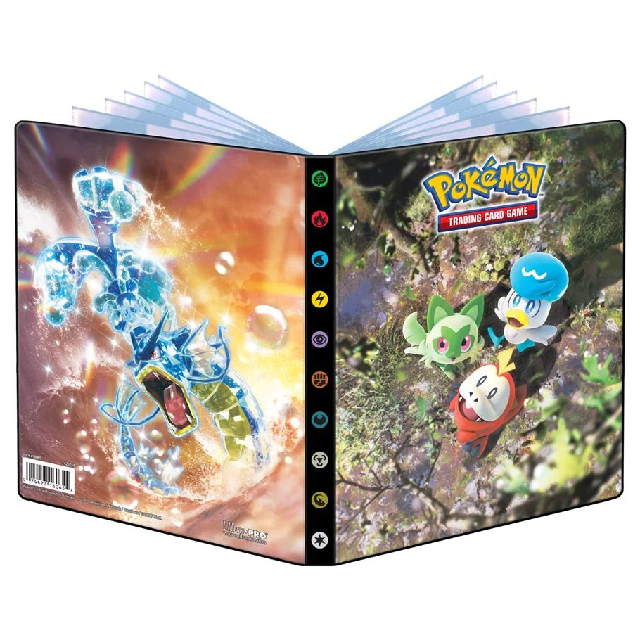 Ultra Pro Pokemon 4pkt Portfolio Scarlet & Violet V1 Eastridge Sports Cards & Games Ultra Pro Pokemon 4pkt Portfolio Scarlet & Violet V1 Eastridge Sports Cards & Games