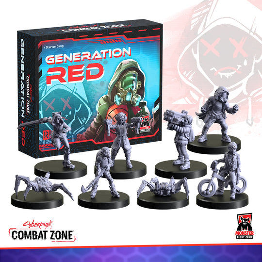 Cyberpunk Red: Combat Zone - Generation Red Starter Gang | Eastridge Sports Cards & Games