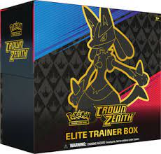 Crown Zenith Elite Trainer Box | Eastridge Sports Cards & Games