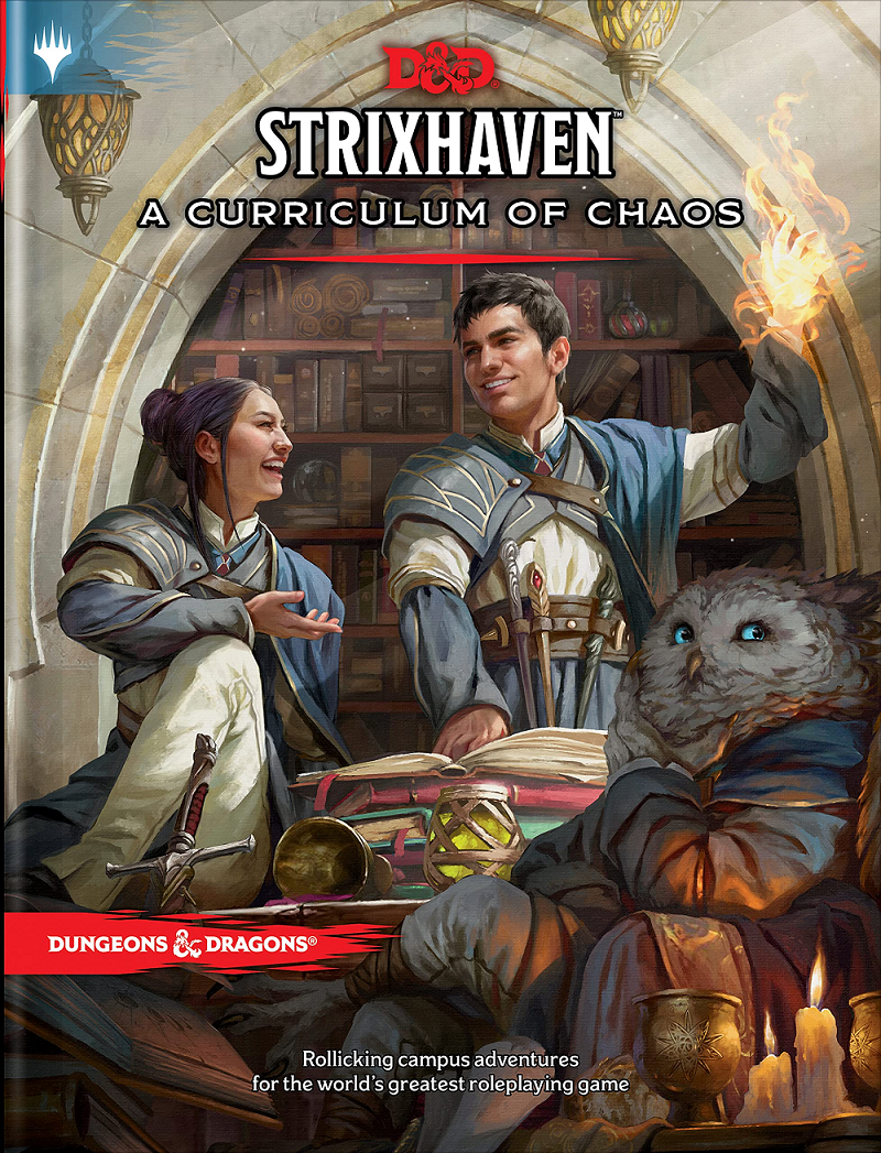 Dungeons & Dragons: Strixhaven Curriculum of Chaos Art Hardcover | Eastridge Sports Cards & Games