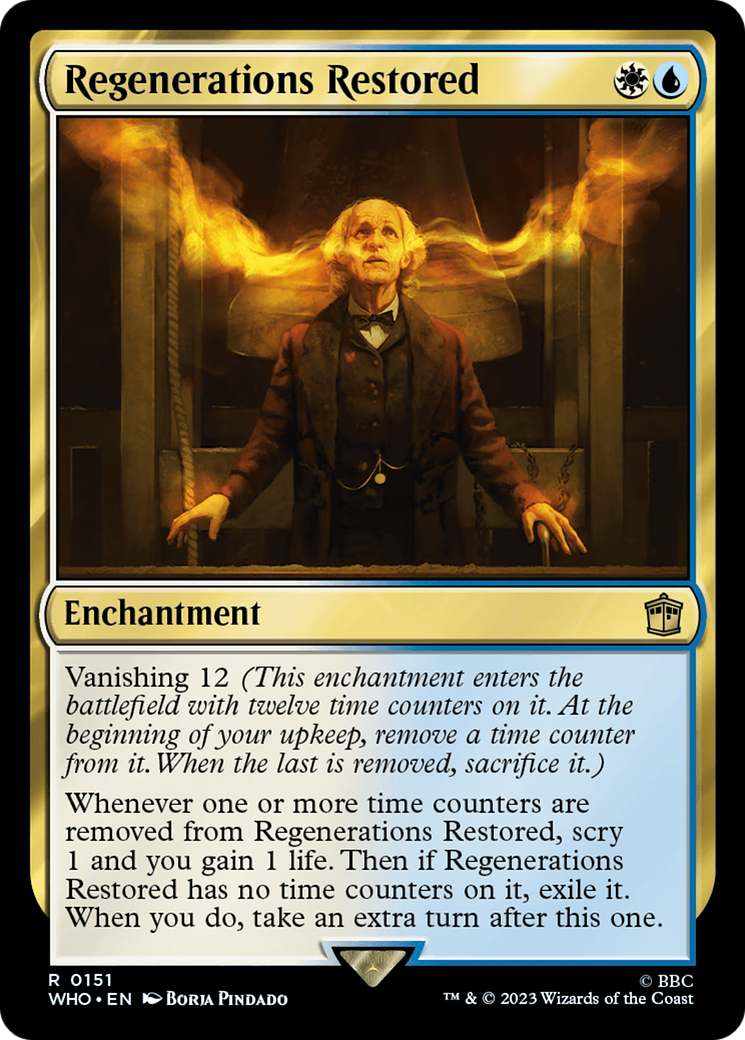 Regenerations Restored [Doctor Who] | Eastridge Sports Cards & Games