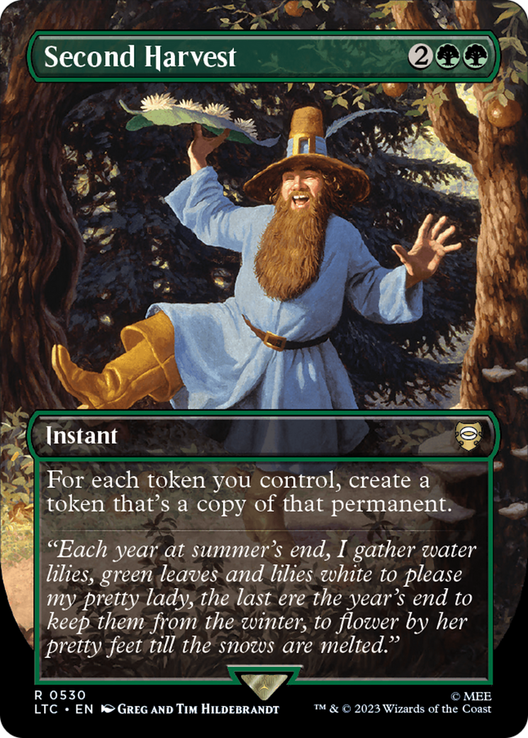 Second Harvest (Borderless) [The Lord of the Rings: Tales of Middle-Earth Commander] | Eastridge Sports Cards & Games