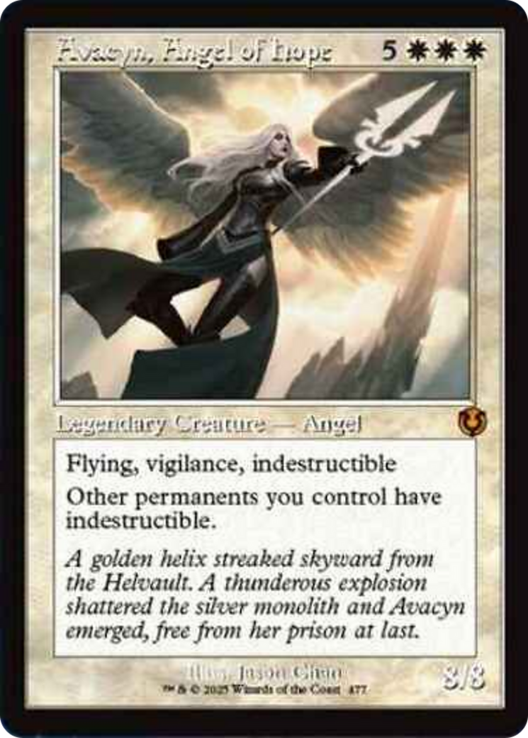 Avacyn, Angel of Hope (Retro Frame) [Innistrad Remastered] | Eastridge Sports Cards & Games