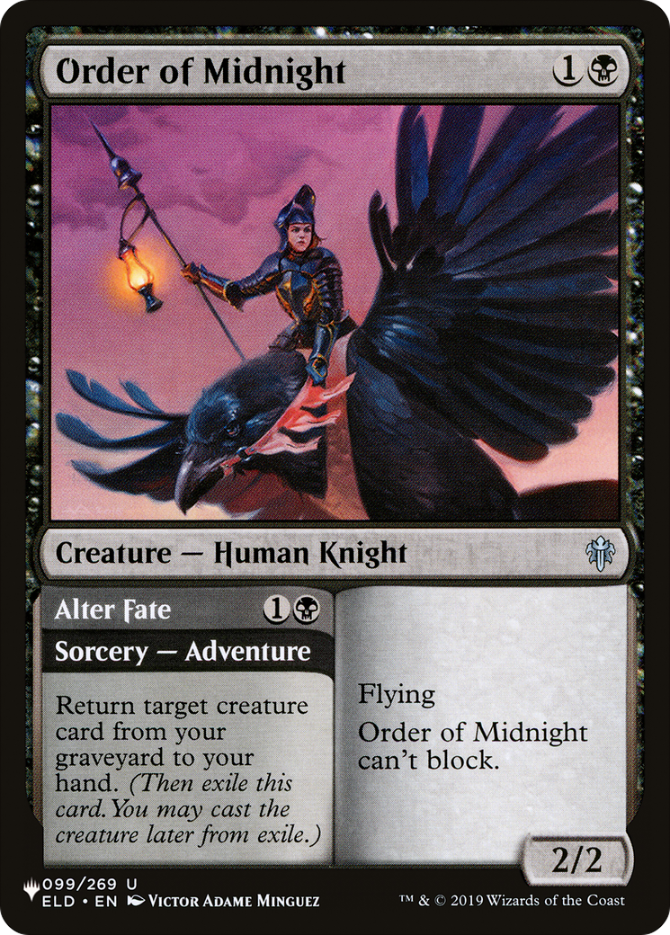 Order of Midnight [The List] | Eastridge Sports Cards & Games