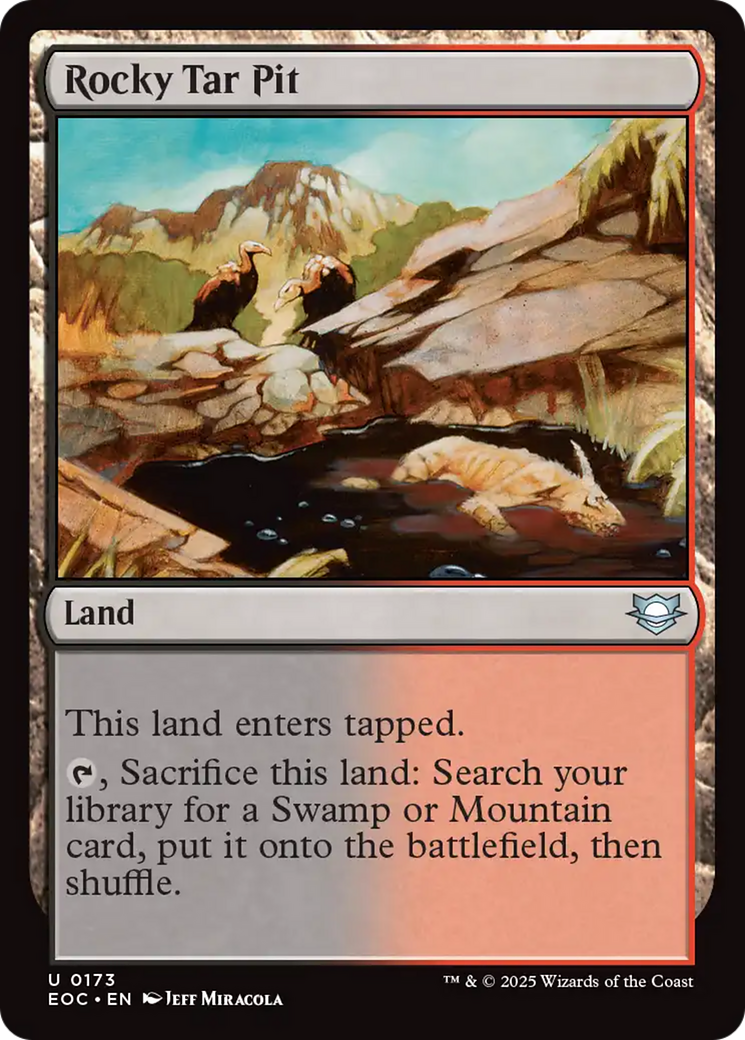Rocky Tar Pit [Edge of Eternities Commander] | Eastridge Sports Cards & Games