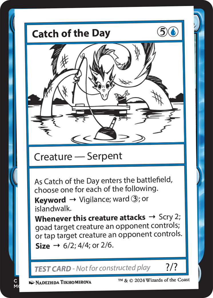 Catch of the Day [Mystery Booster 2 Playtest Cards] | Eastridge Sports Cards & Games