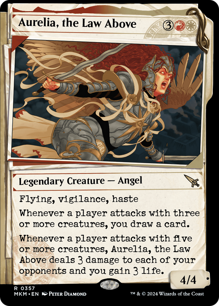 Aurelia, the Law Above (Showcase) (0357) [Murders at Karlov Manor] | Eastridge Sports Cards & Games