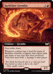 Barbflare Gremlin (Extended Art) [Duskmourn: House of Horror Commander] | Eastridge Sports Cards & Games