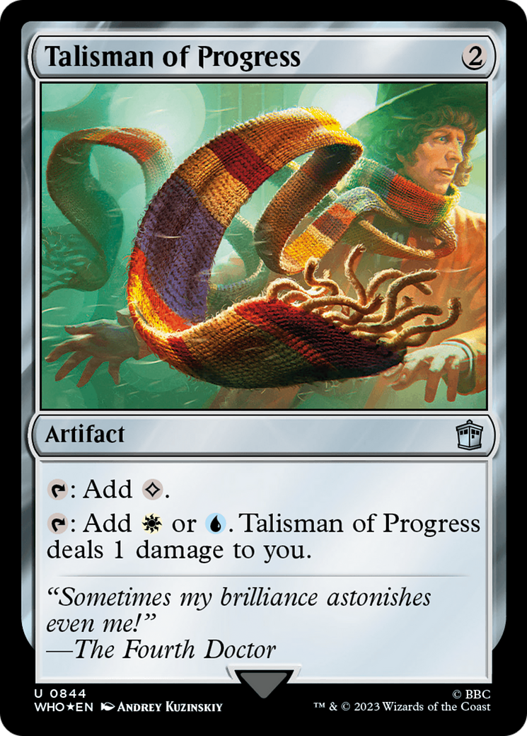 Talisman of Progress (Surge Foil) [Doctor Who] | Eastridge Sports Cards & Games