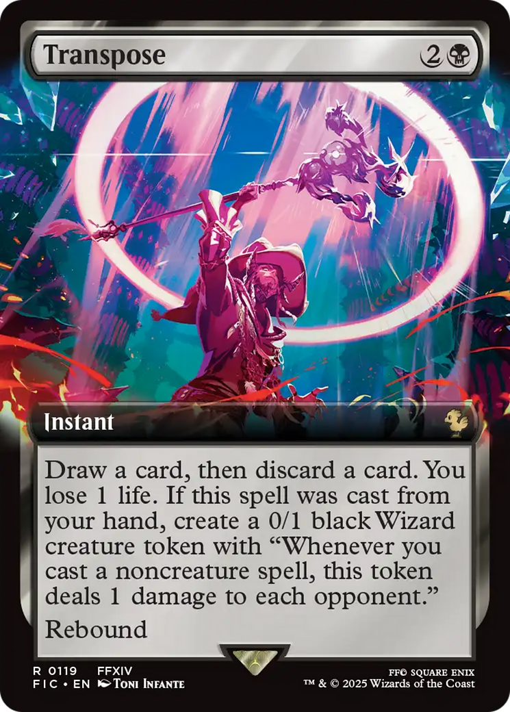 Transpose (Extended Art) [FINAL FANTASY Commander] | Eastridge Sports Cards & Games