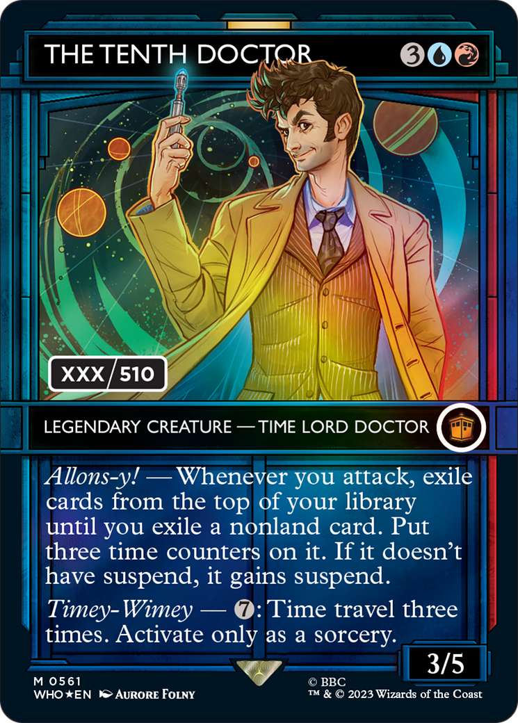 The Tenth Doctor (Serialized) [Doctor Who] | Eastridge Sports Cards & Games