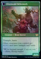 Ulvenwald Oddity // Ulvenwald Behemoth [Innistrad: Crimson Vow Prerelease Promos] | Eastridge Sports Cards & Games