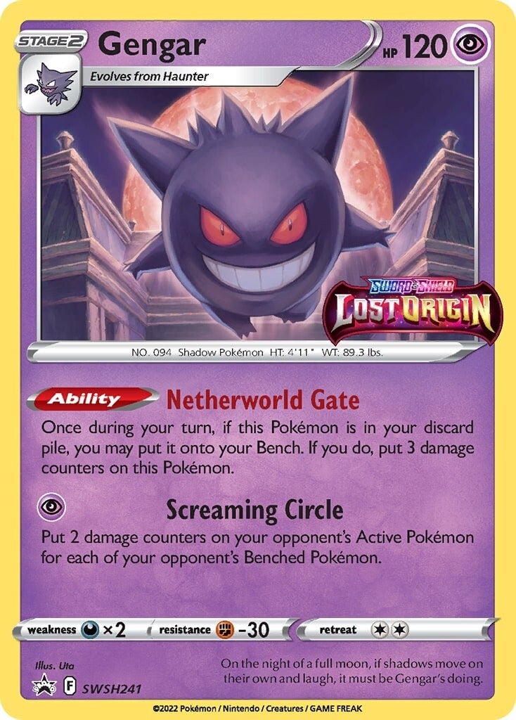 Gengar (SWSH241) [Sword & Shield: Black Star Promos] | Eastridge Sports Cards & Games