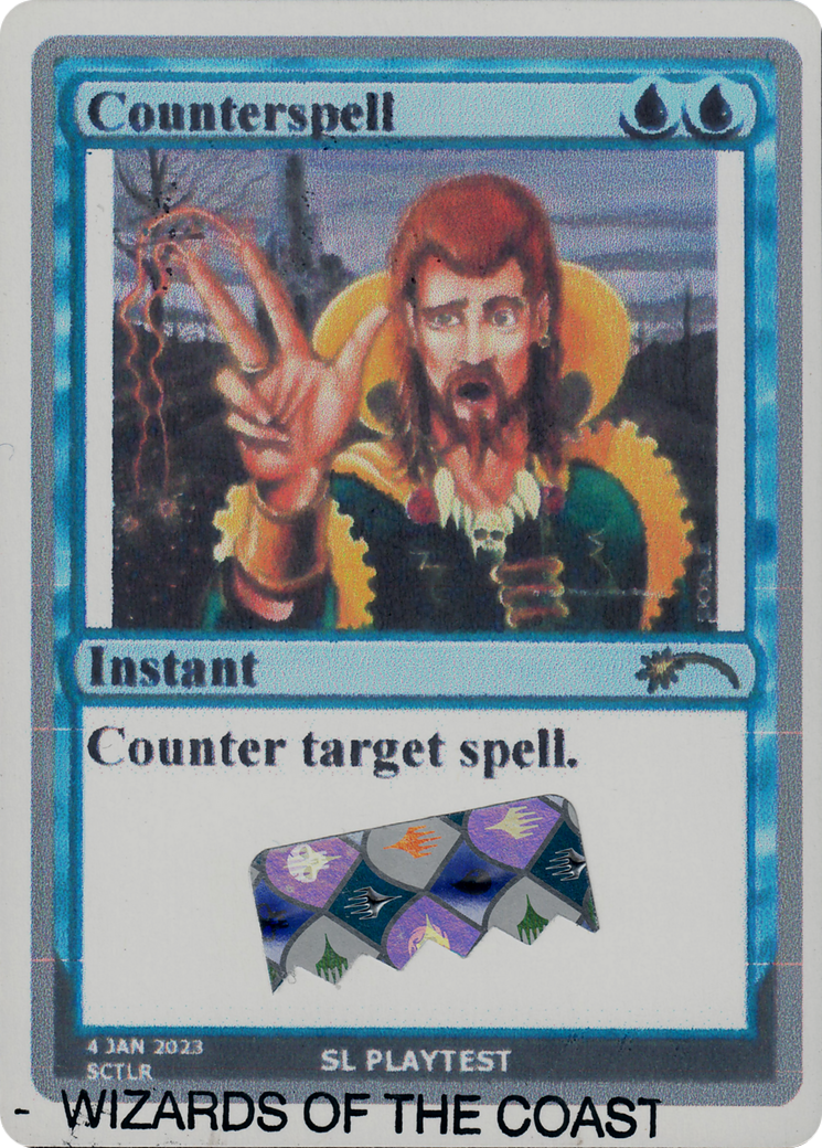 Counterspell (SL PLAYTEST) [Secret Lair Drop Series] | Eastridge Sports Cards & Games