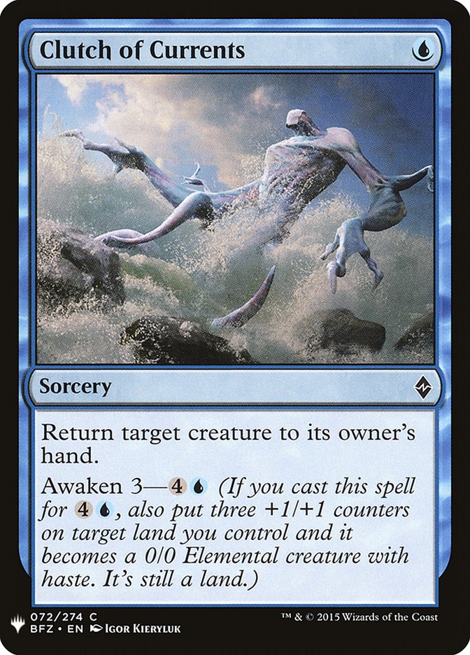 Clutch of Currents [Mystery Booster] | Eastridge Sports Cards & Games