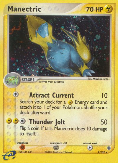 Manectric (9/109) [EX: Ruby & Sapphire] | Eastridge Sports Cards & Games