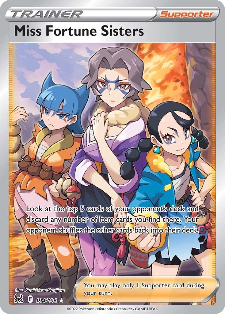 Miss Fortune Sisters (194/196) [Sword & Shield: Lost Origin] | Eastridge Sports Cards & Games