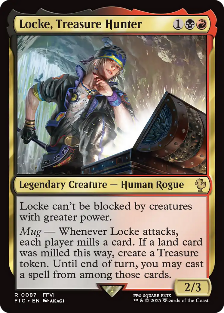 Locke, Treasure Hunter [FINAL FANTASY Commander] | Eastridge Sports Cards & Games