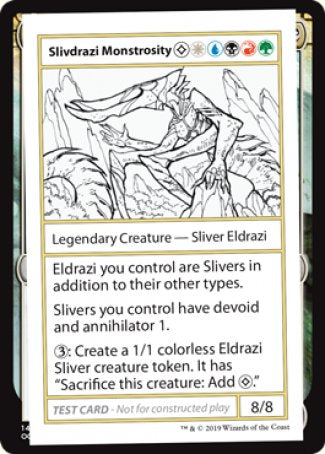 Slivdrazi Monstrosity (2021 Edition) [Mystery Booster Playtest Cards] | Eastridge Sports Cards & Games