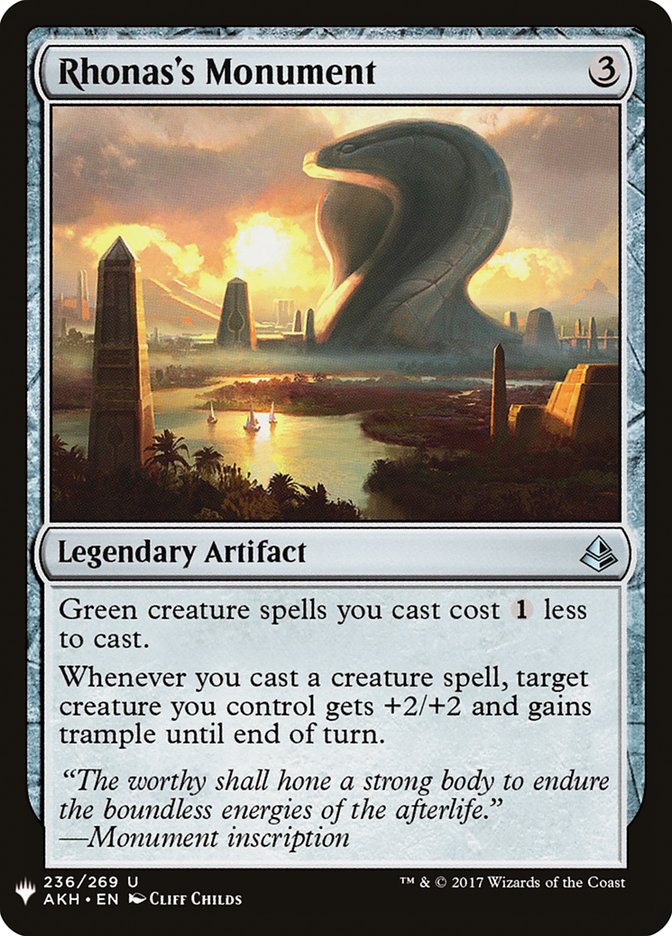 Rhonas's Monument [Mystery Booster] | Eastridge Sports Cards & Games