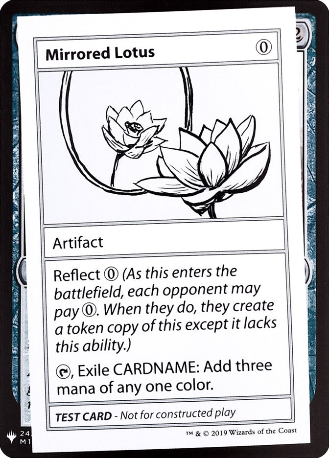 Mirrored Lotus [Mystery Booster Playtest Cards] | Eastridge Sports Cards & Games