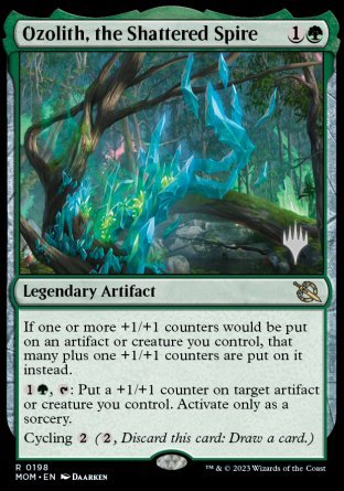 Ozolith, the Shattered Spire (Promo Pack) [March of the Machine Promos] | Eastridge Sports Cards & Games