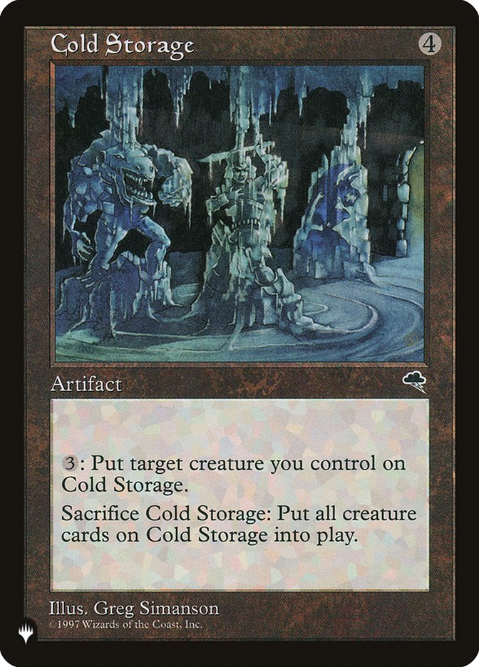 Cold Storage [The List] | Eastridge Sports Cards & Games