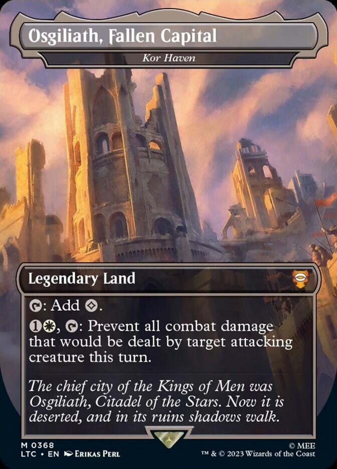 Osgiliath, Fallen Capital - Kor Haven [The Lord of the Rings: Tales of Middle-Earth Commander] | Eastridge Sports Cards & Games