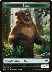 Treasure // Bear Double-Sided Token [Kaldheim Tokens] | Eastridge Sports Cards & Games