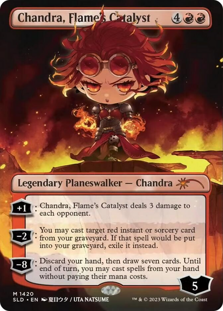 Chandra, Flame's Catalyst (Rainbow Foil) [Secret Lair Drop Series] | Eastridge Sports Cards & Games