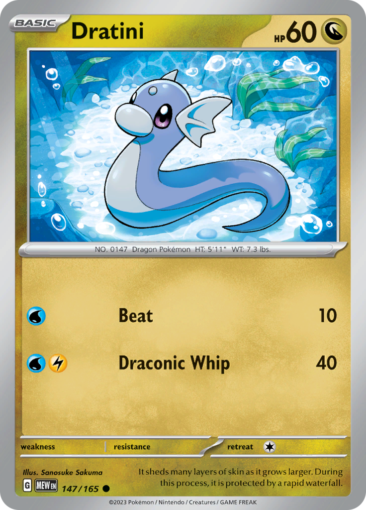 Dratini (147/165) [Scarlet & Violet: 151] | Eastridge Sports Cards & Games