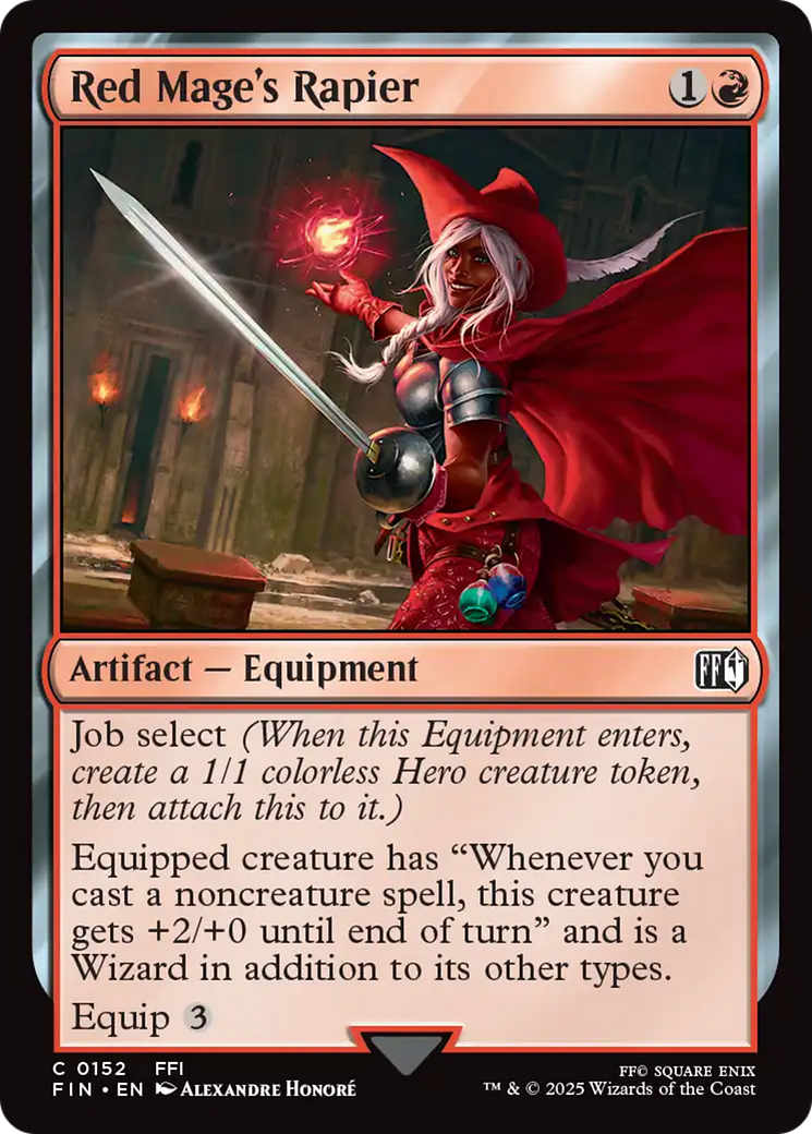 Red Mage's Rapier [FINAL FANTASY] | Eastridge Sports Cards & Games